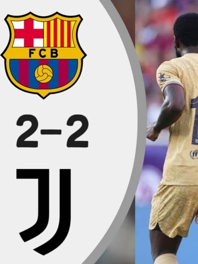 Barcelona vs Juventus Match result